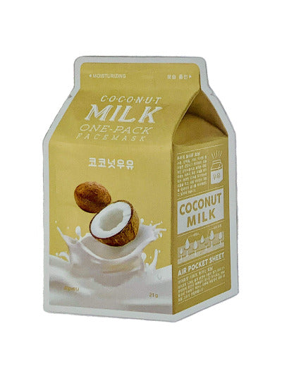 (A'PIEU) Milk One Pack Sheet Masks Coconut Milk