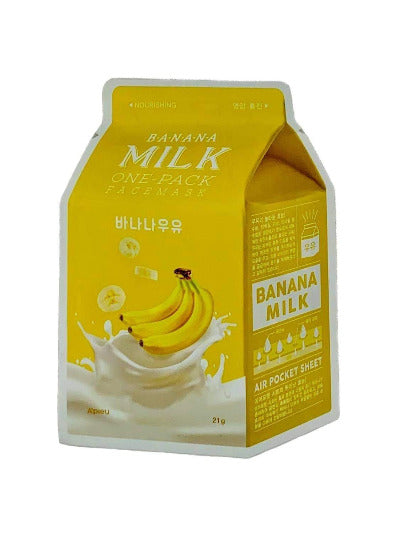 (A'PIEU) Milk One Pack Sheet Masks Banana Milk